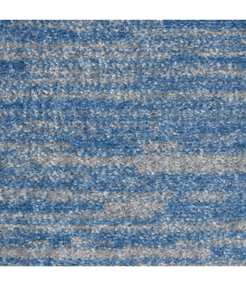 Nourison Essentials Area Rug NRE01-Blue/Grey