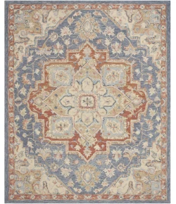 Nourison Home Maison Blue MSO06 5ft.9in. x 8ft.9in. Rect. Rug