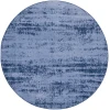 Nourison Home Nourison Essentials NRE03 Denim 4 ft. Round Area Rug