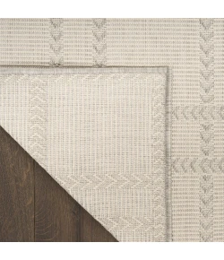 Nourison Home Horizon Indoor/Outdoor Grey HOZ04 2ft. x 6ft. Rect. Rug