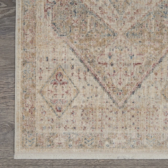 Nourison Home Homestead Beige HMS03 2ft.7in. x 10ft. Rect. Rug