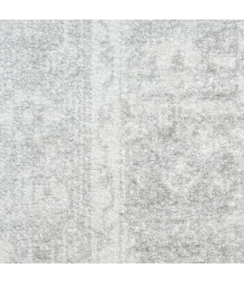 Nourison Astra Machine Washable Light Grey ASW11 10ft. x 14ft. Rect. Rug
