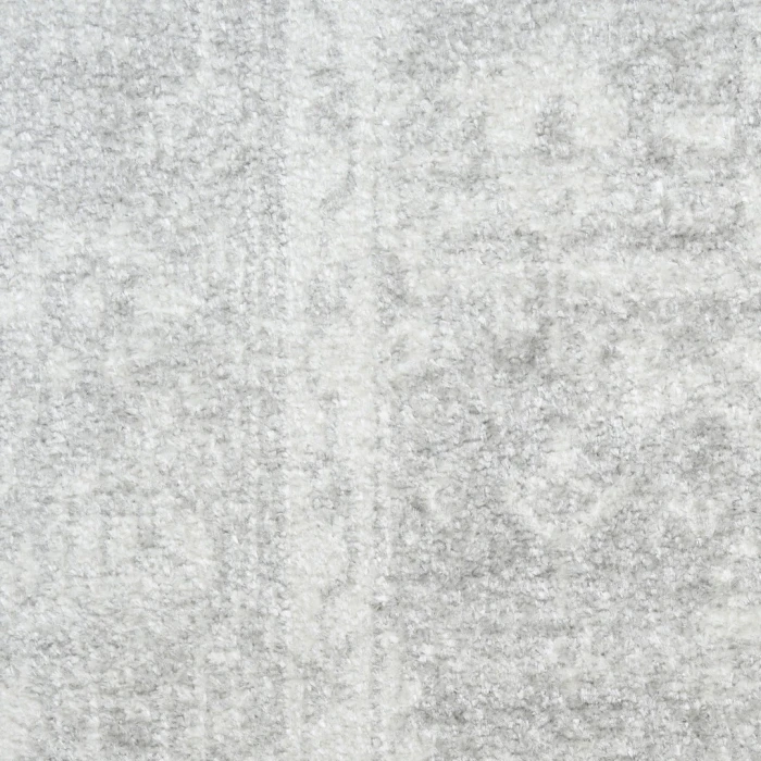 Nourison Astra Machine Washable Light Grey ASW11 10ft. x 14ft. Rect. Rug
