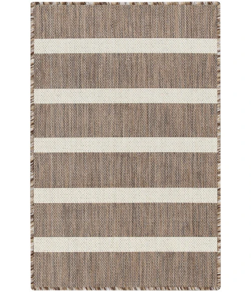 Nourison Positano Natural Ivory POS03 2ft. x 3ft. Rect. Rug