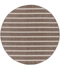 Nourison Positano Natural Ivory POS03 8 ft. X Round Rug