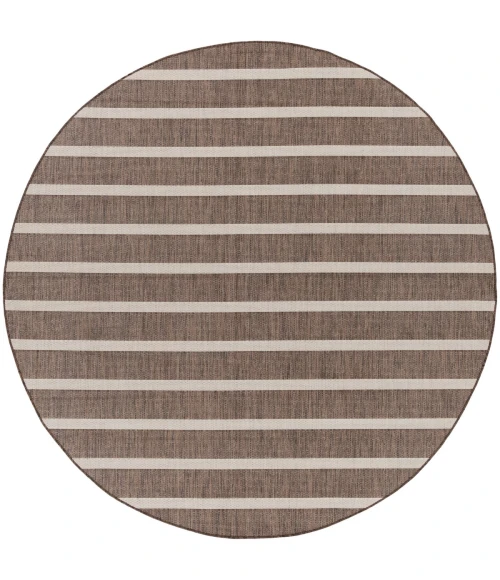 Nourison Positano Natural Ivory POS03 8 ft. X Round Rug