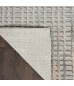 Nourison Solace Grey Beige SLA04 2ft.3in. x 7ft.3in. Rect. Rug