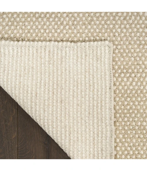 DKNY Pure Rows Tan ROW01 8ft. x 10ft. Rect. Rug