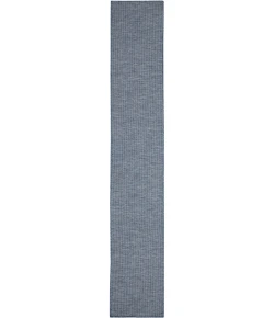Nourison Home Positano POS01 Navy Blue 2 ft. 2 in. X 12 ft. Area Rug
