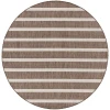 Nourison Home Positano POS03 Natural Ivory 6 ft. Round Area Rug