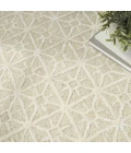 Nicole Curtis Series 2 Beige SR201 5ft.3in. x 7ft.3in. Rect. Rug