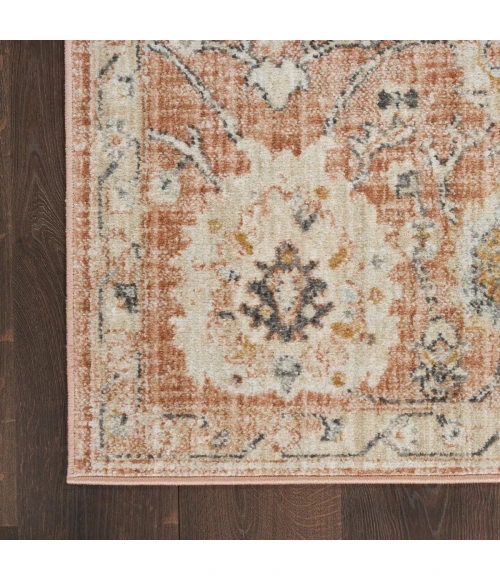 Nourison Oushak Home Rust OUS01 7 ft. X 10 ft. Rect. Rug