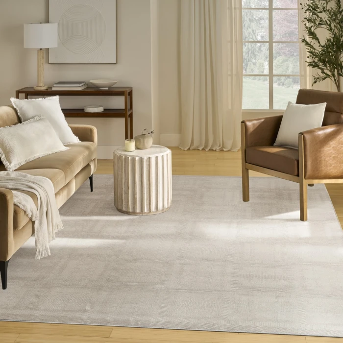 Nourison Home Nordic Cream / Ivory NRC11 6ft. x 9ft. Rect. Rug