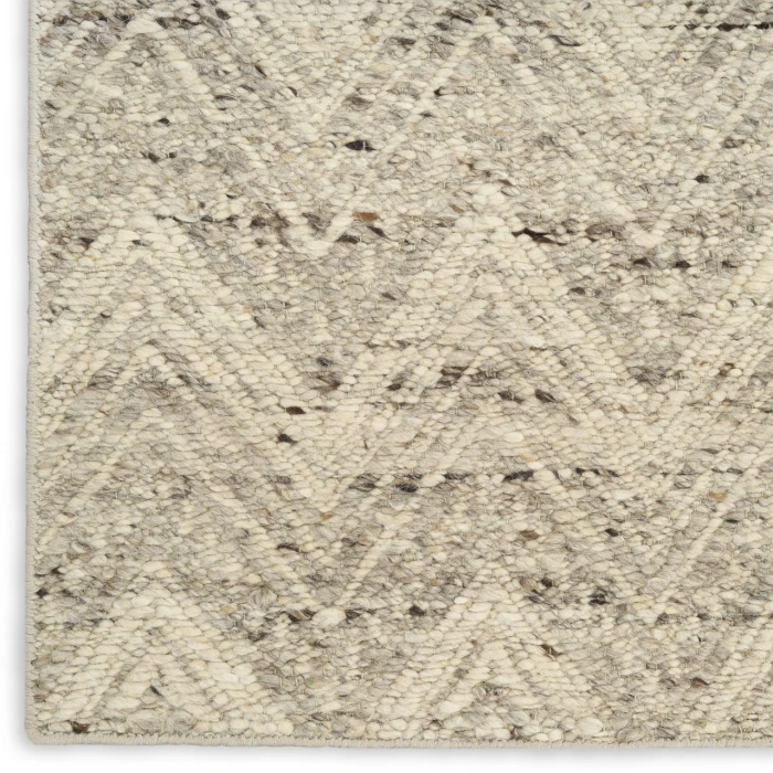 DKNY Pure Purl Grey PUU01 7ft.9in. x 9ft.9in. Rect. Rug