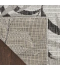 Nourison Garden Oasis Grey GOA01 10 ft. X 14 ft. Rect. Rug