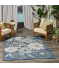 Nourison Aloha Blue ALH33 5 ft. 3 in. X 7 ft. 5 in. Rect. Rug