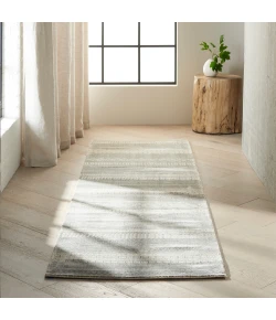 Calvin Klein Home Maya 45780 Dolomite 2 ft. 3 in. X 8 ft. Area Rug