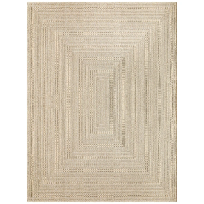 Nourison Tulum Cream TLM04 10 ft. X 14 ft. Rect. Rug