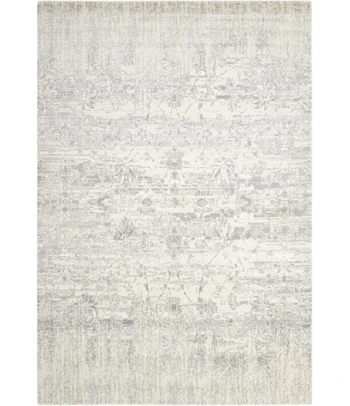 Nourison Twilight Area Rug TWI02 Ivory 5'6" x 8'