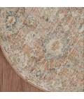 Nourison Oushak Home Rust OUS01 4 ft. X Round Rug