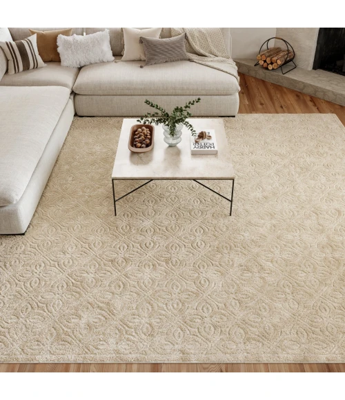 Nourison Home Washable Charm Cream / Ivory WCH03 8ft. x 10ft. Rect. Rug