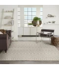 Nourison Positano Light Grey POS02 8 ft. X 10 ft. Rect. Rug