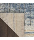 Nourison Quarry Blue QUA13 2ft.2in. x 10ft. Rect. Rug