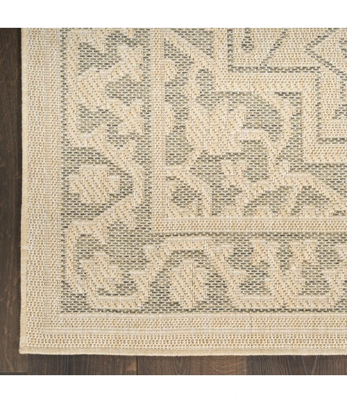 Nourison Tulum Taupe Olive TLM05 6 ft. X 9 ft. Rect. Rug