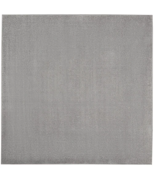 Nourison Essentials Silver Grey Area Rug NRE01-Silver Grey