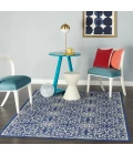 Nourison Jubilant Area Rug JUB06 Navy/Ivory