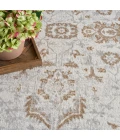 Nourison Astra Machine Washable Grey ASW20 7 ft. 10 in. x 10 ft. Rect. Rug