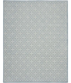 Nourison Home Washable Charm Blue WCH03 8ft. x 10ft. Rect. Rug