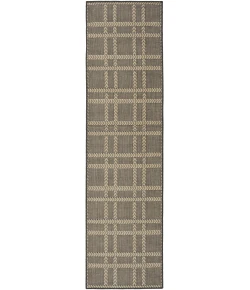 Nourison Home Horizon Indoor/Outdoor Black HOZ04 2ft. x 6ft. Rect. Rug