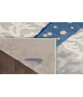 Nourison Aloha Blue Grey ALH24 3 ft. Square Rug