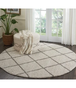 Nourison Home Brisbane BRI03 Cream 8 ft. 2 in. Round Area Rug