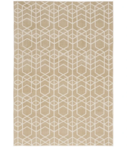 Nourison Home Washable Charm Beige WCH01 5ft. x 7ft. Rect. Rug
