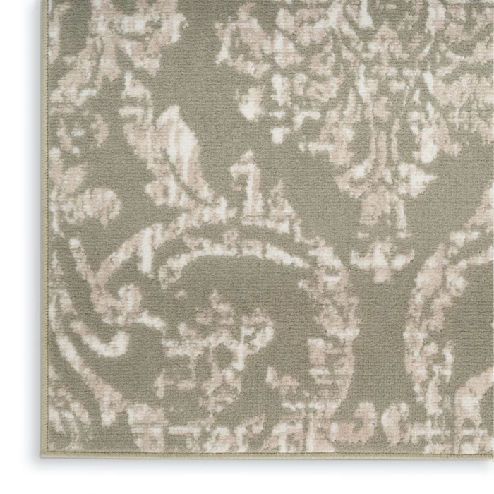 Nourison Jubilant Olive JUB09 8 ft. X 10 ft. Rect. Rug