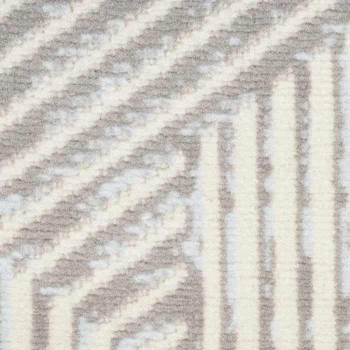 Nourison Grafix Grey GRF39 3 ft. X 5 ft. Rect. Rug