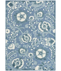 Nourison Home Aloha ALH17 Blue 9 ft. X 12 ft. Area Rug