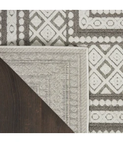 Nourison Key Largo Light Grey KLG02 4ft. x 6ft. Rect. Rug