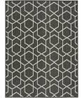 Nourison Horizon Indoor/Outdoor Black HOZ01 6 ft. X 9 ft. Rect. Rug