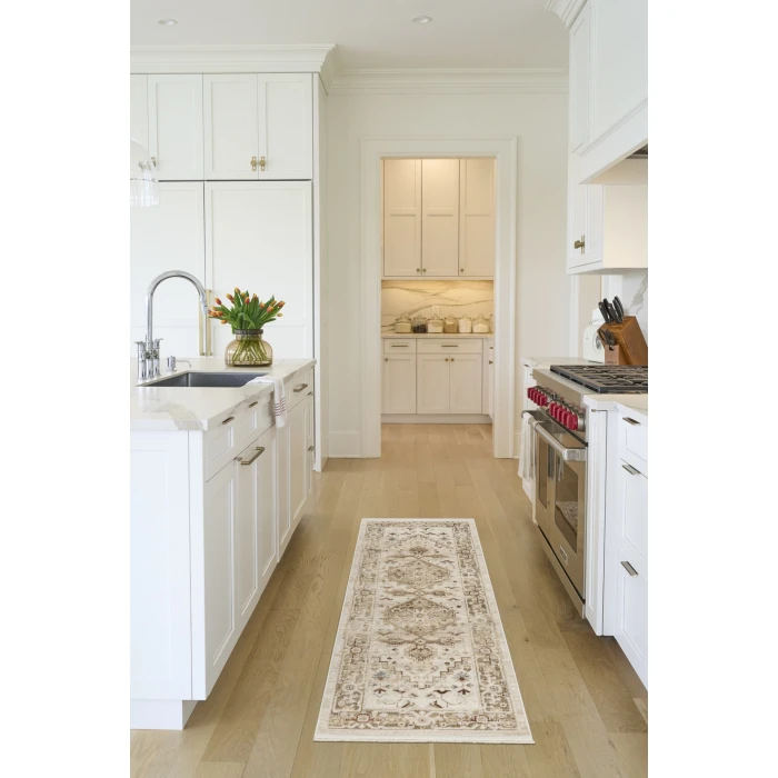 Nourison Home Pardis Cream / Ivory PRD02 2ft. x 6ft. Rect. Rug