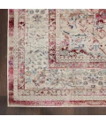 Nourison Vintage Kashan Area Rug VKA07-Red/Ivory