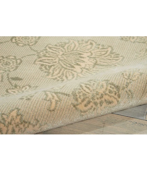 Nourison Luminance Area Rug LUM04-Cream/Mint