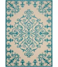Nourison Aloha Area Rug ALH12-Aqua