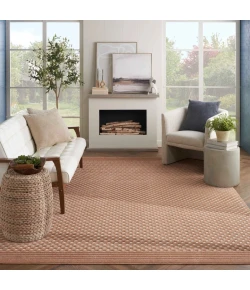 Nourison Home Care Free CAF02 Copper 5 ft. 3 in. X 7 ft. Area Rug