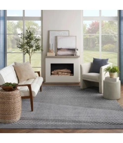 Nourison Home Care Free CAF02 Grey 5 ft. 3 in. X 7 ft. Area Rug