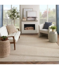 Nourison Home Care Free CAF02 Taupe 5 ft. 3 in. X 7 ft. Area Rug