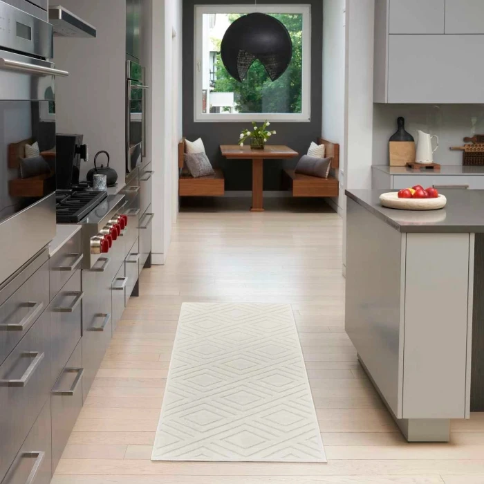 Nourison Care Free Ivory CAF03 5 ft. X 7 ft. Rect. Rug