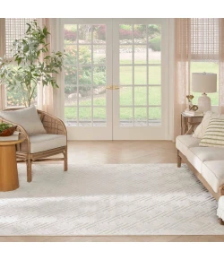 Nourison Home Care Free CAF03 Ivory 5 ft. 3 in. X 7 ft. Area Rug